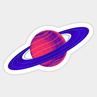 Planet x1 Sticker